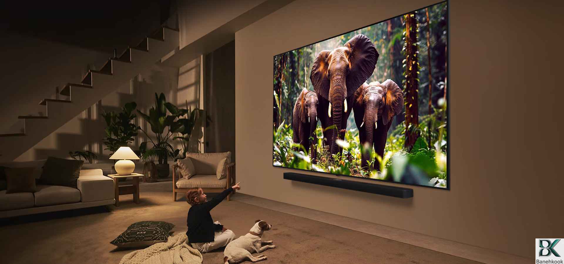  تلویزیون ال جی QNED86T سایز 75 اینچ سری 2025