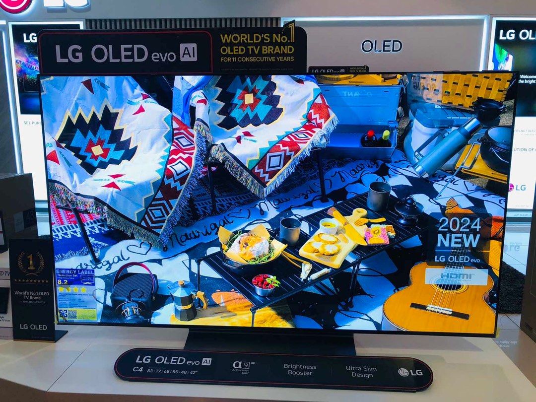  تلویزیون اولد ایوو 4K ال جی مدل C4 سایز 65 اینچ محصول 2024