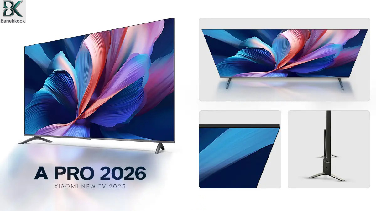 تلویزیون 4K شیائومی 65A Pro 2026