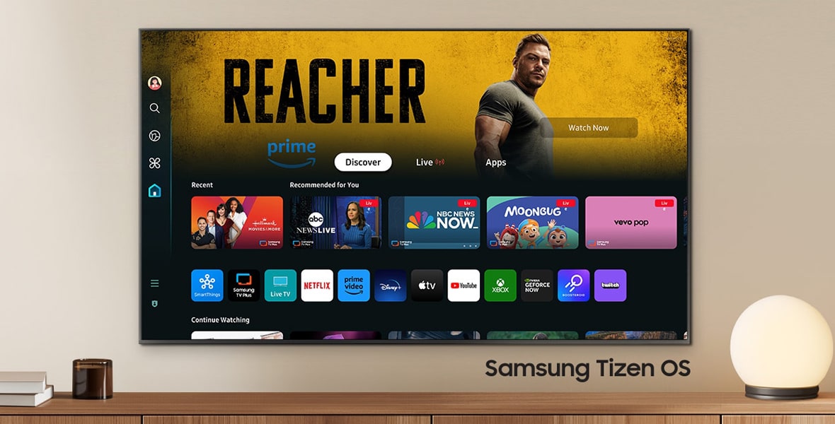  تلویزیون کریستال 4K سامسونگ مدل DU7000 سایز 65 اینچ محصول 2024