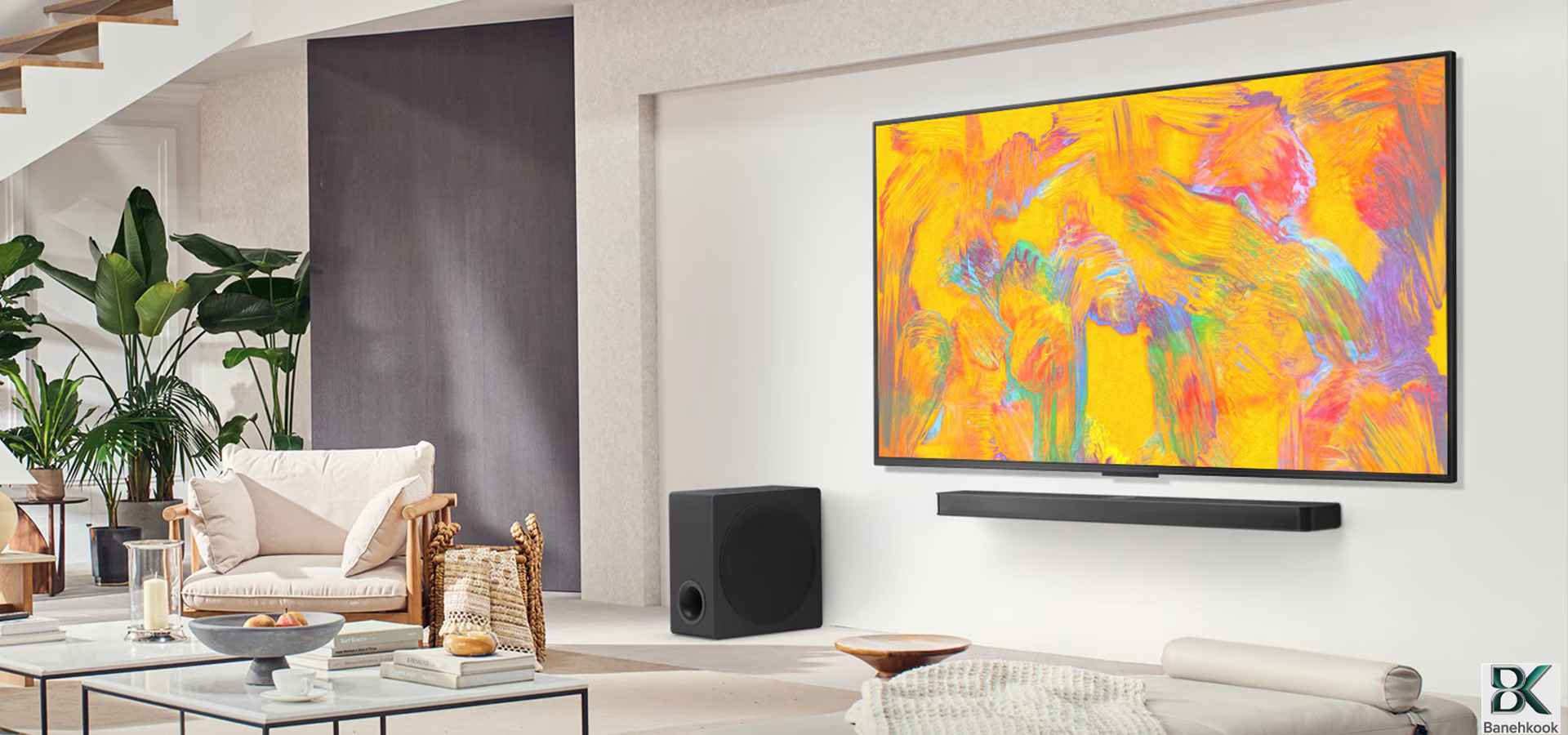  تلویزیون QNED86A سایز 75 اینچ ال جی